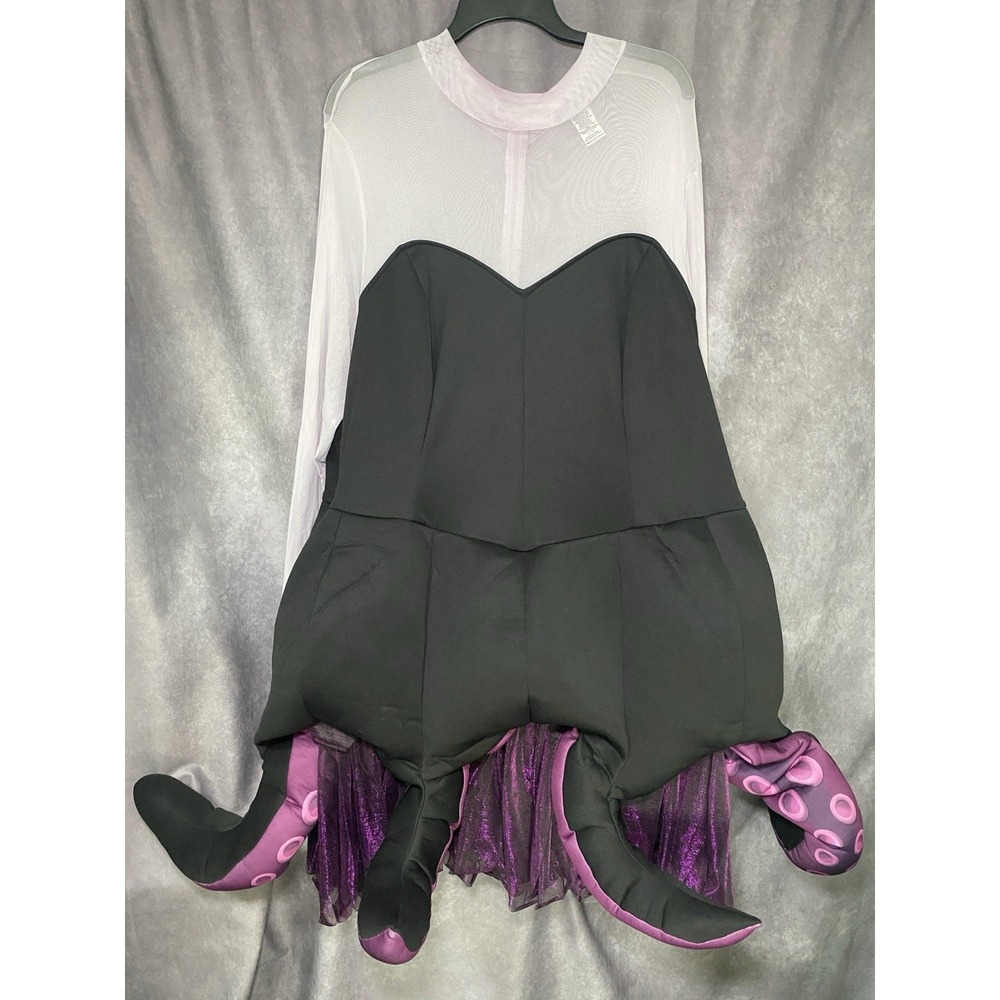 Women's Premium Ursula Costume, Disney Little Mermaid Ursula Dress Plus Sz 4X